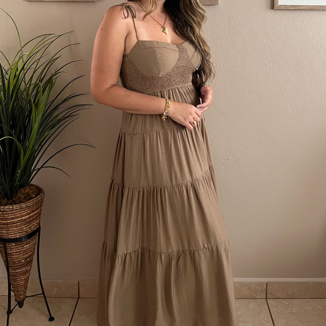 Mocha Maxi Dress