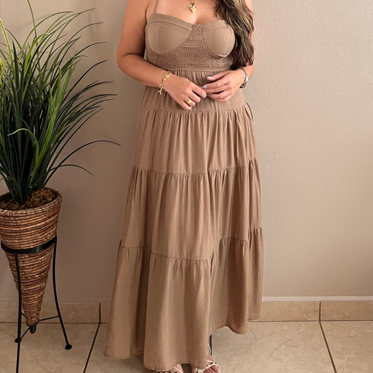 Mocha Maxi Dress